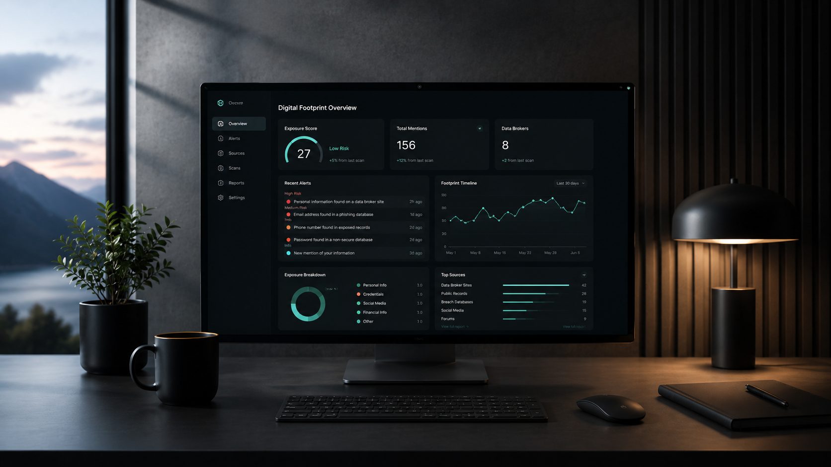 Digital Footprint Monitoring Software