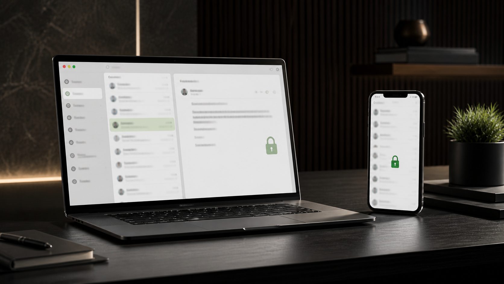 Secure email client with encryption representing private email tools