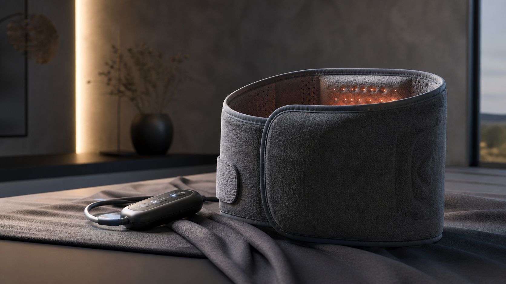 Heating wrap providing flexible heat therapy for muscles