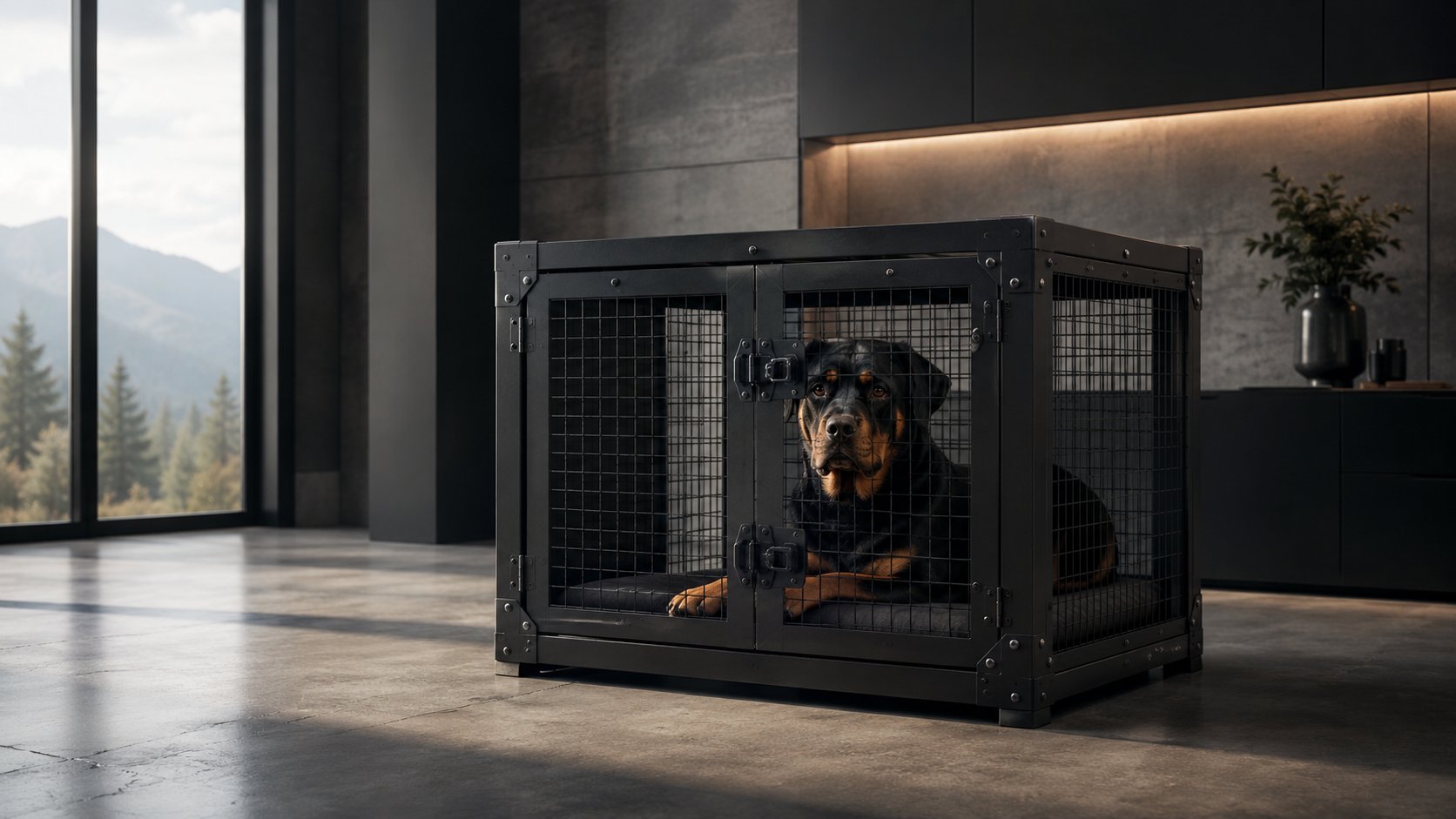 Heavy-Duty Dog Crates