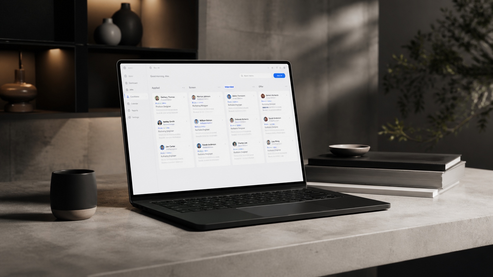 Recruitment software for hiring and applicant tracking