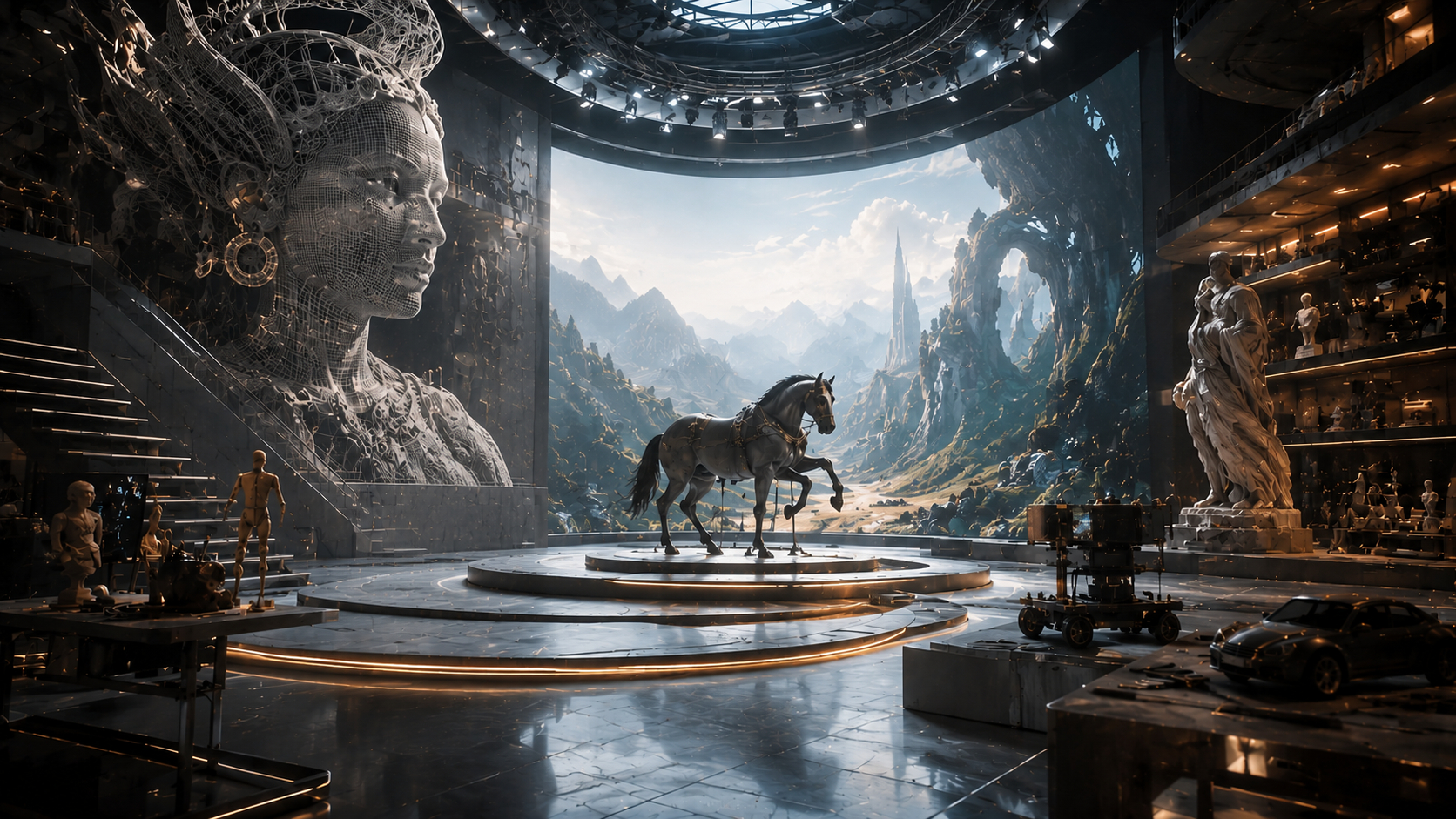 Autodesk Maya theme park immersive experience design tool