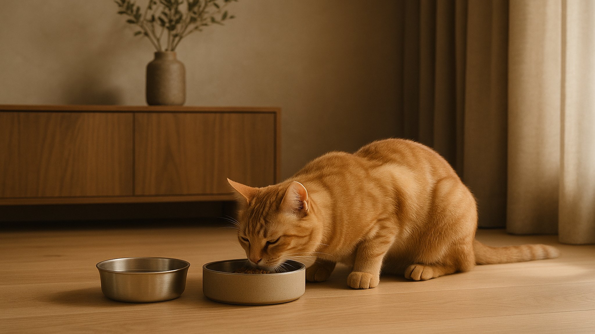 Cat Feeding & Watering