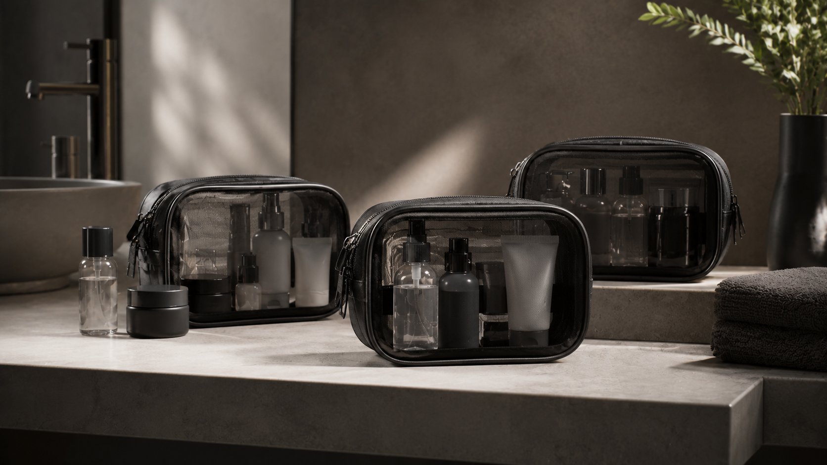 Compact Toiletry Kits