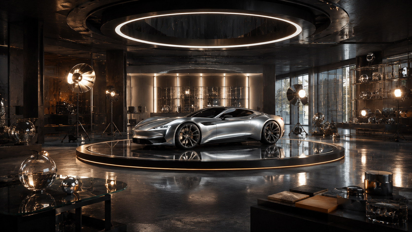 KeyShot for giant prop photorealistic visualization and client rendering