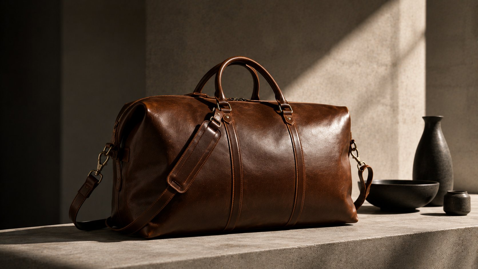 Leather Weekender Bags