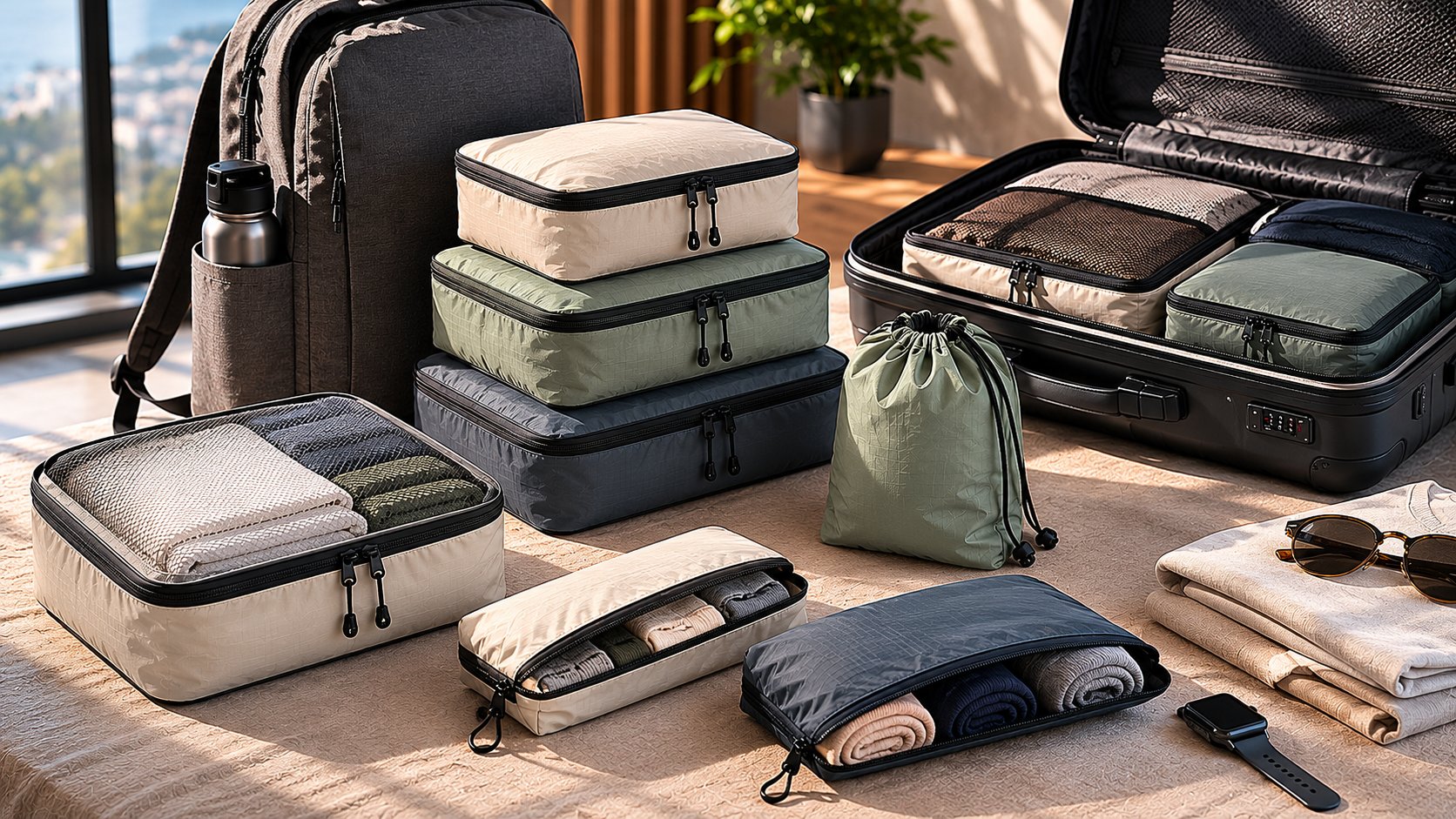 Ultralight Packing Cubes