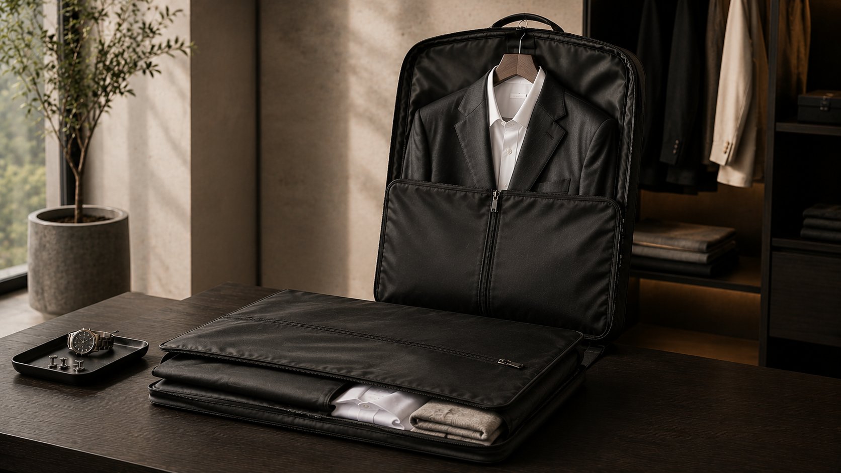 Wrinkle-Resistant Garment Organizers