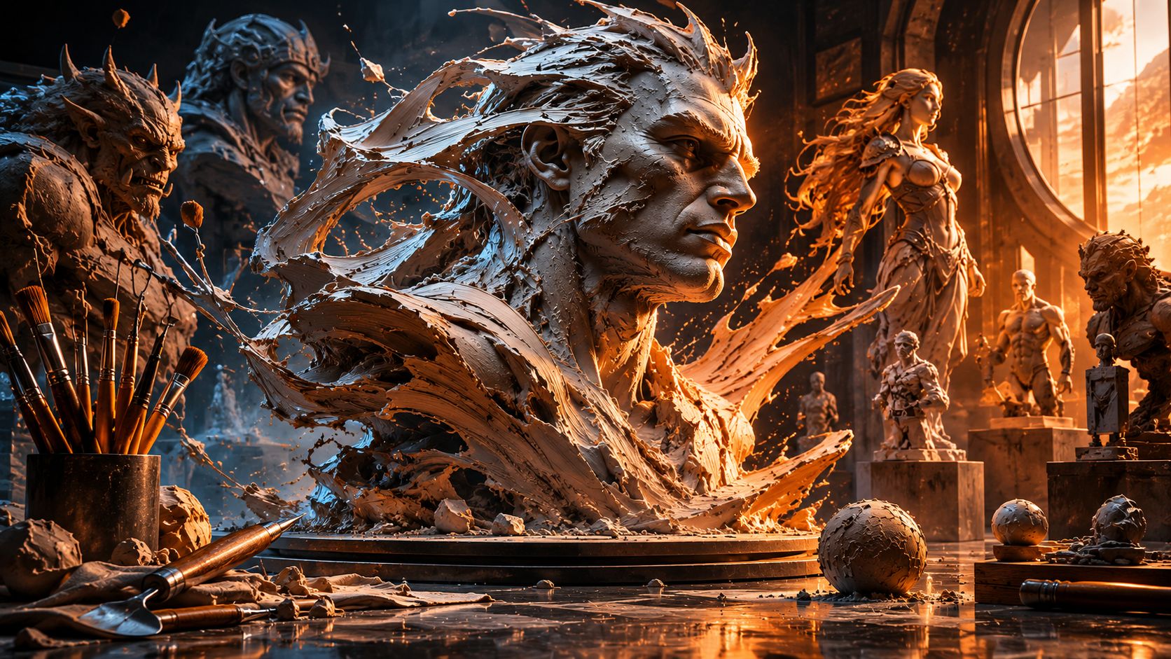 ZBrush digital sculpting software for character artists
