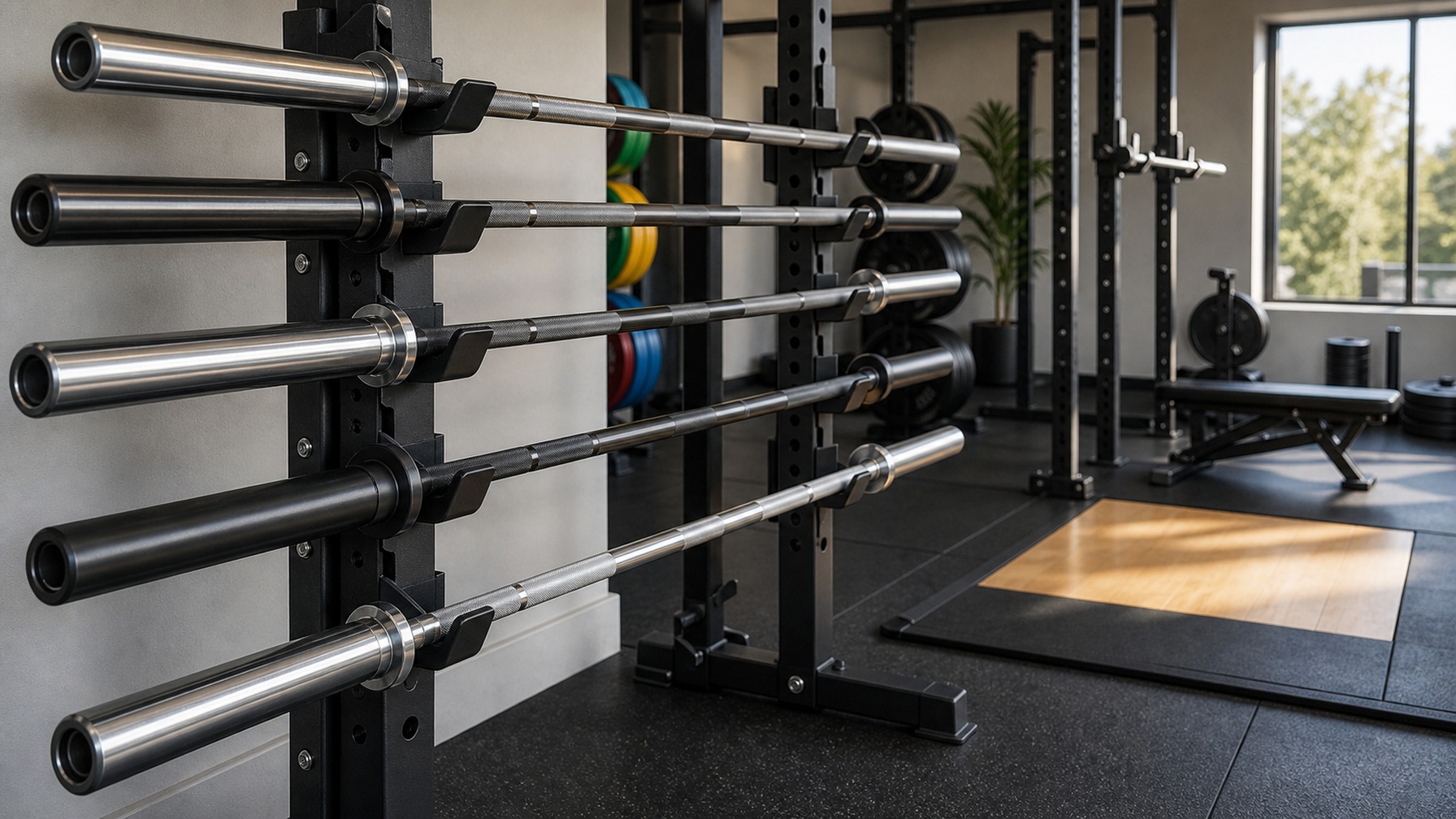 Multipurpose Olympic Barbells