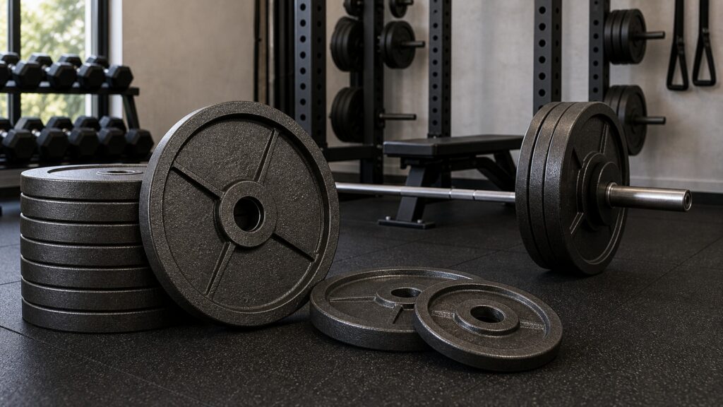Iron Weight Plates hero image for Review Streets