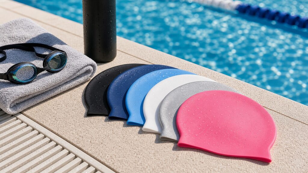 Swim Caps hero image for Review Streets