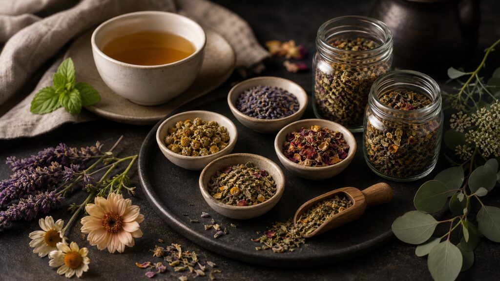 Herbal Tea Blends hero image for Review Streets