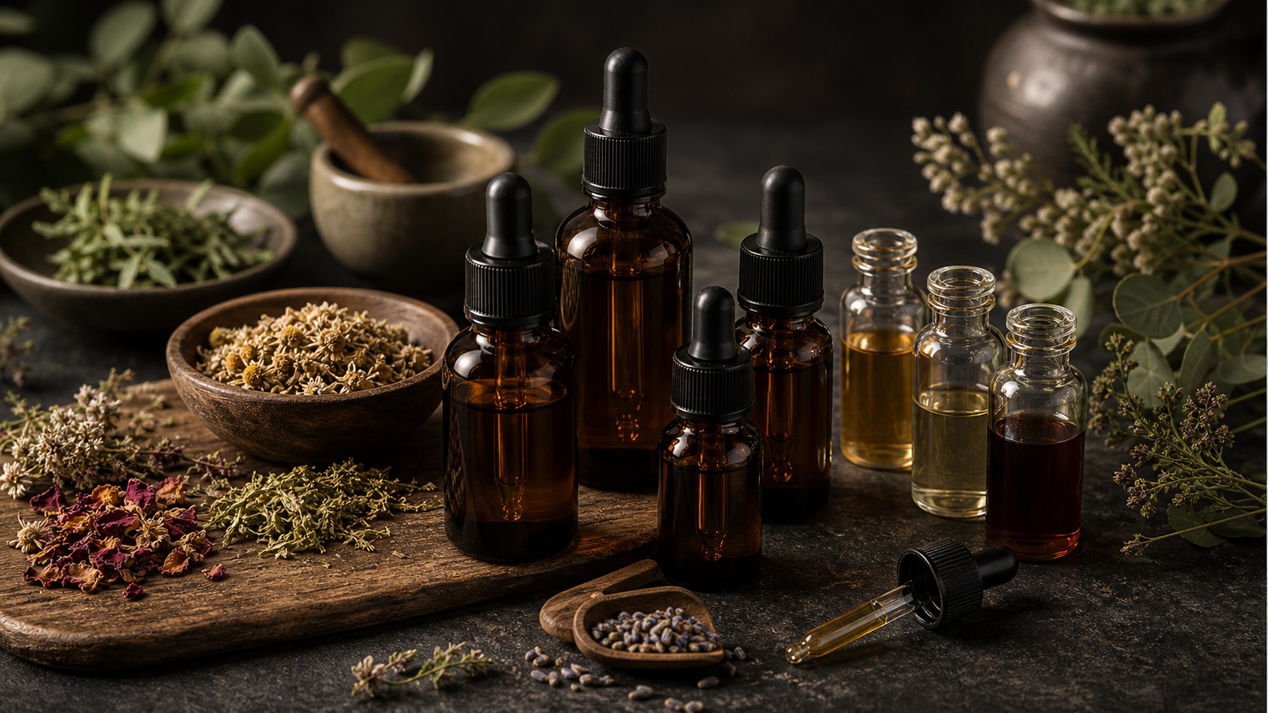 Tinctures & Liquid Herbal Extracts