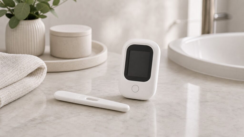 Pregnancy Test Readers hero image for Review Streets
