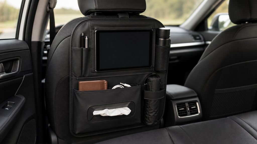 Seat Back Organizers hero image for Review Streets