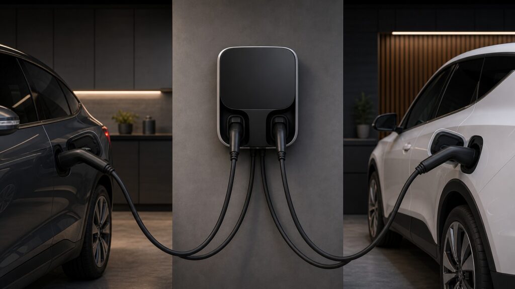 Dual Port EV Chargers hero image for Review Streets