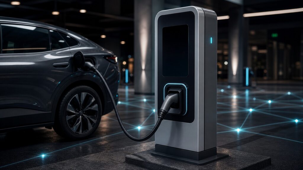 Networked Charging Stations hero image for Review Streets