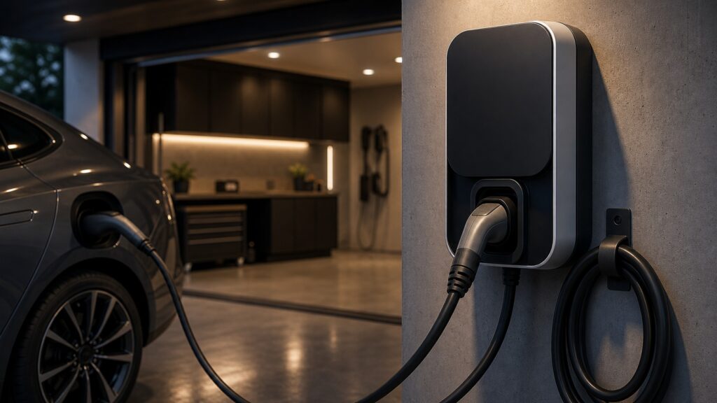 Level 2 EV Chargers hero image for Review Streets