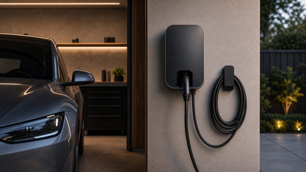 Wall Mounted EV Chargers hero image for Review Streets