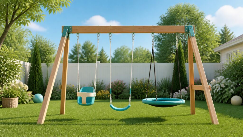 Kids Swing Sets hero image for Review Streets