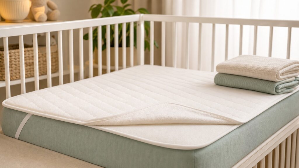 Crib Mattress Pads hero image for Review Streets