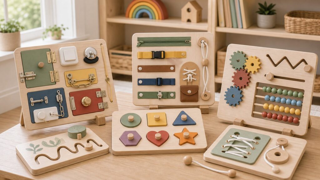 Montessori Learning Boards hero image for Review Streets