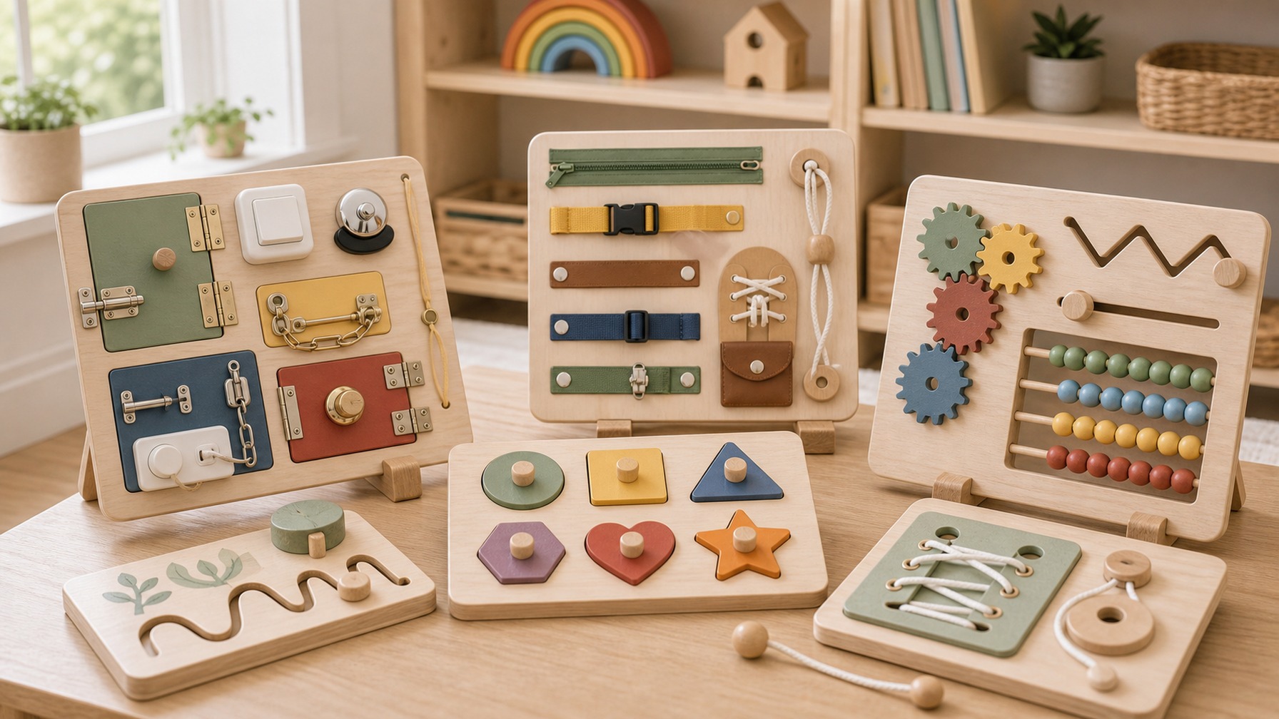 Montessori Learning Boards