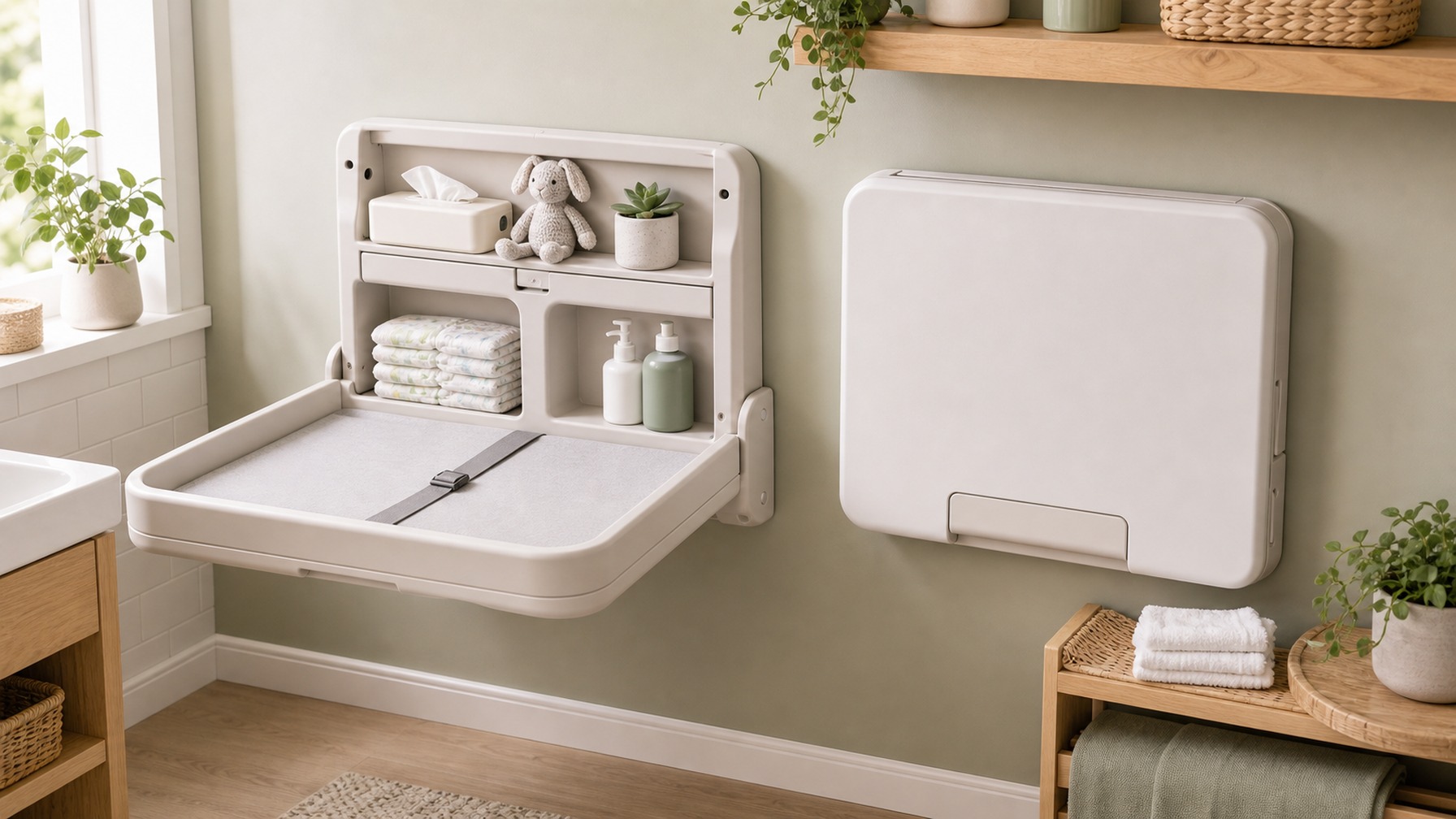 Wall-Mounted Changing Tables
