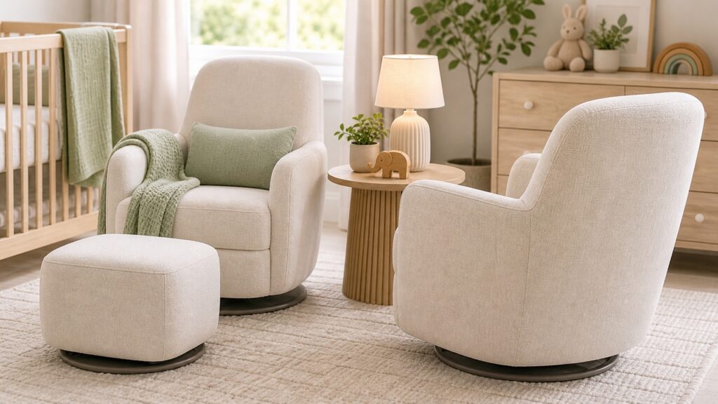 Swivel Nursery Chairs hero image for Review Streets