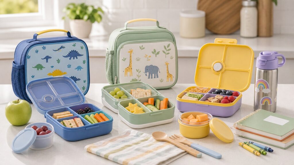 Kids Lunch Boxes hero image for Review Streets