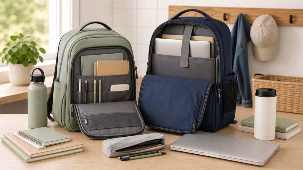 Laptop School Backpacks hero image for Review Streets