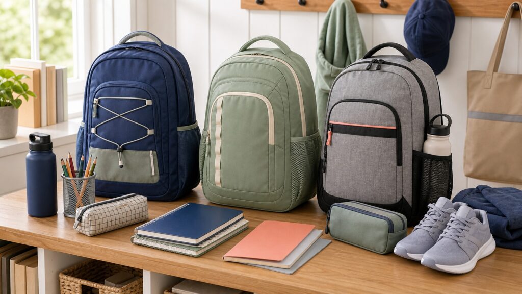 Middle School Backpacks hero image for Review Streets