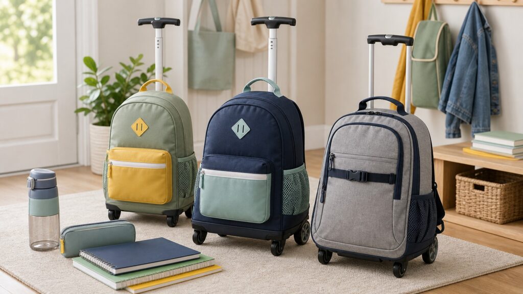 Rolling School Backpacks hero image for Review Streets