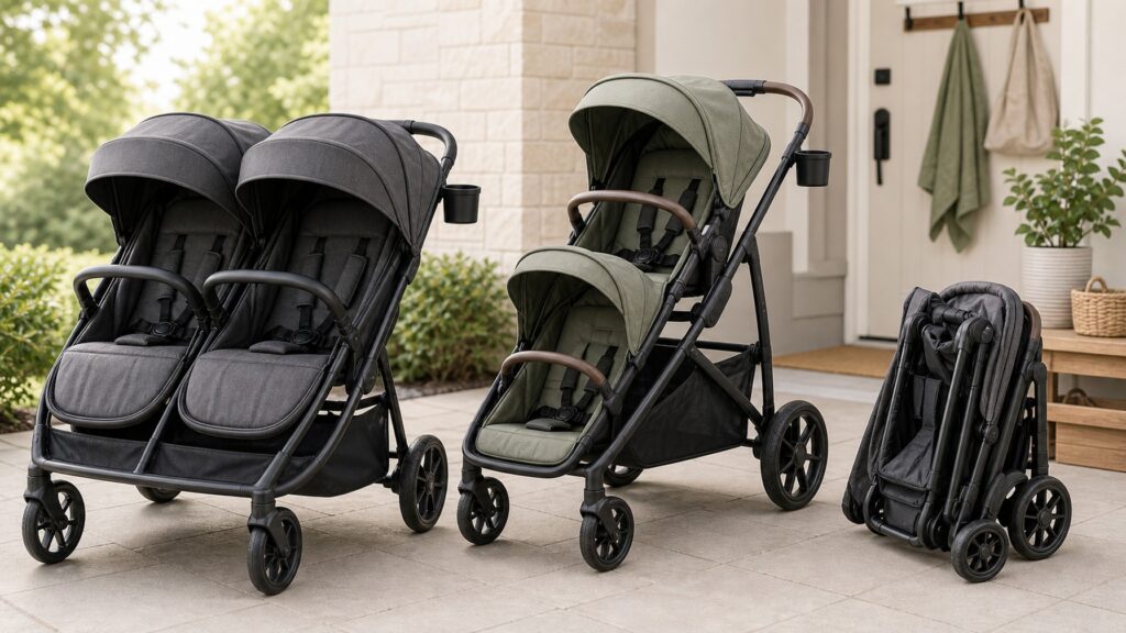Double Strollers hero image for Review Streets