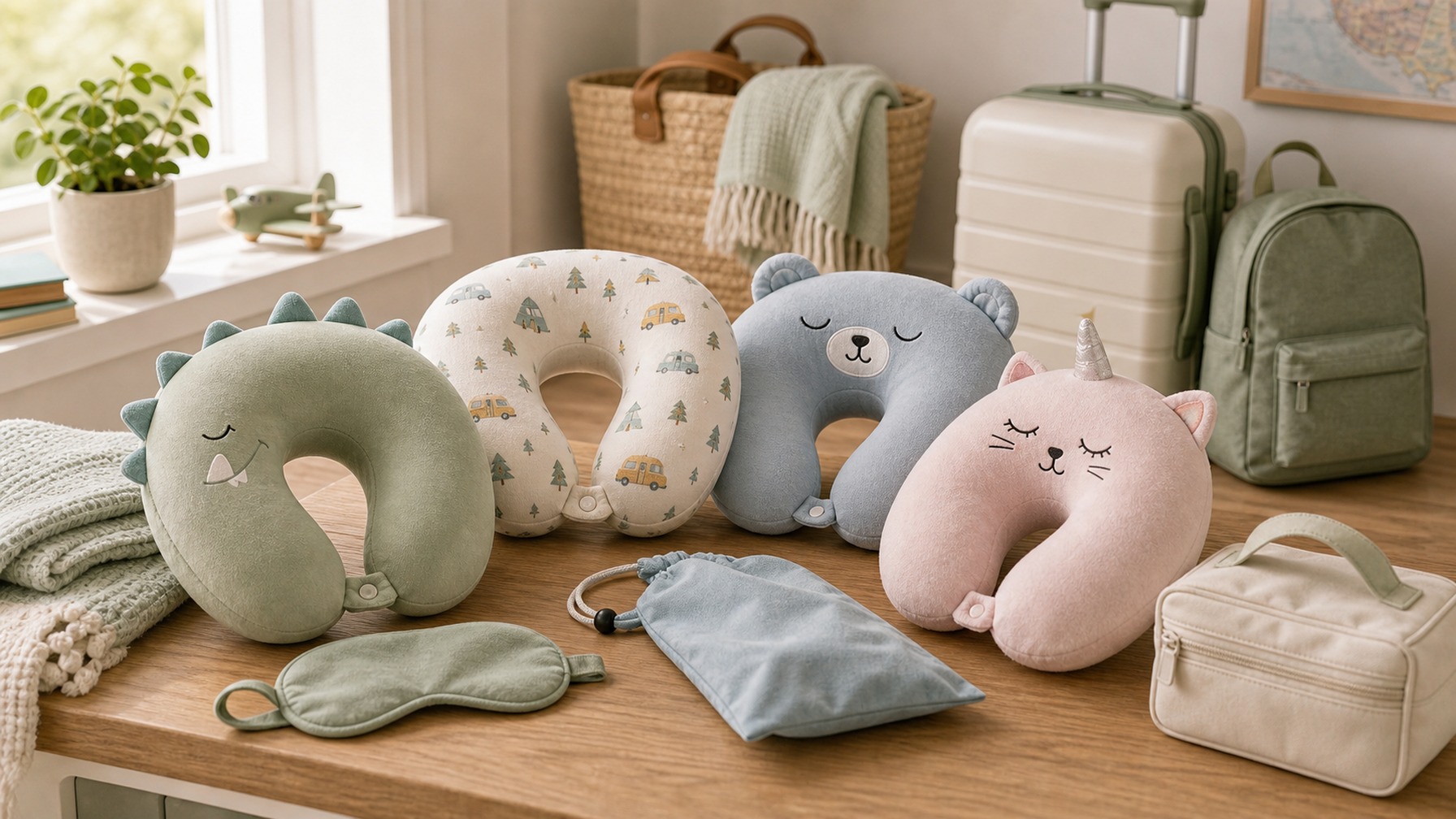 Kids Travel Neck Pillows