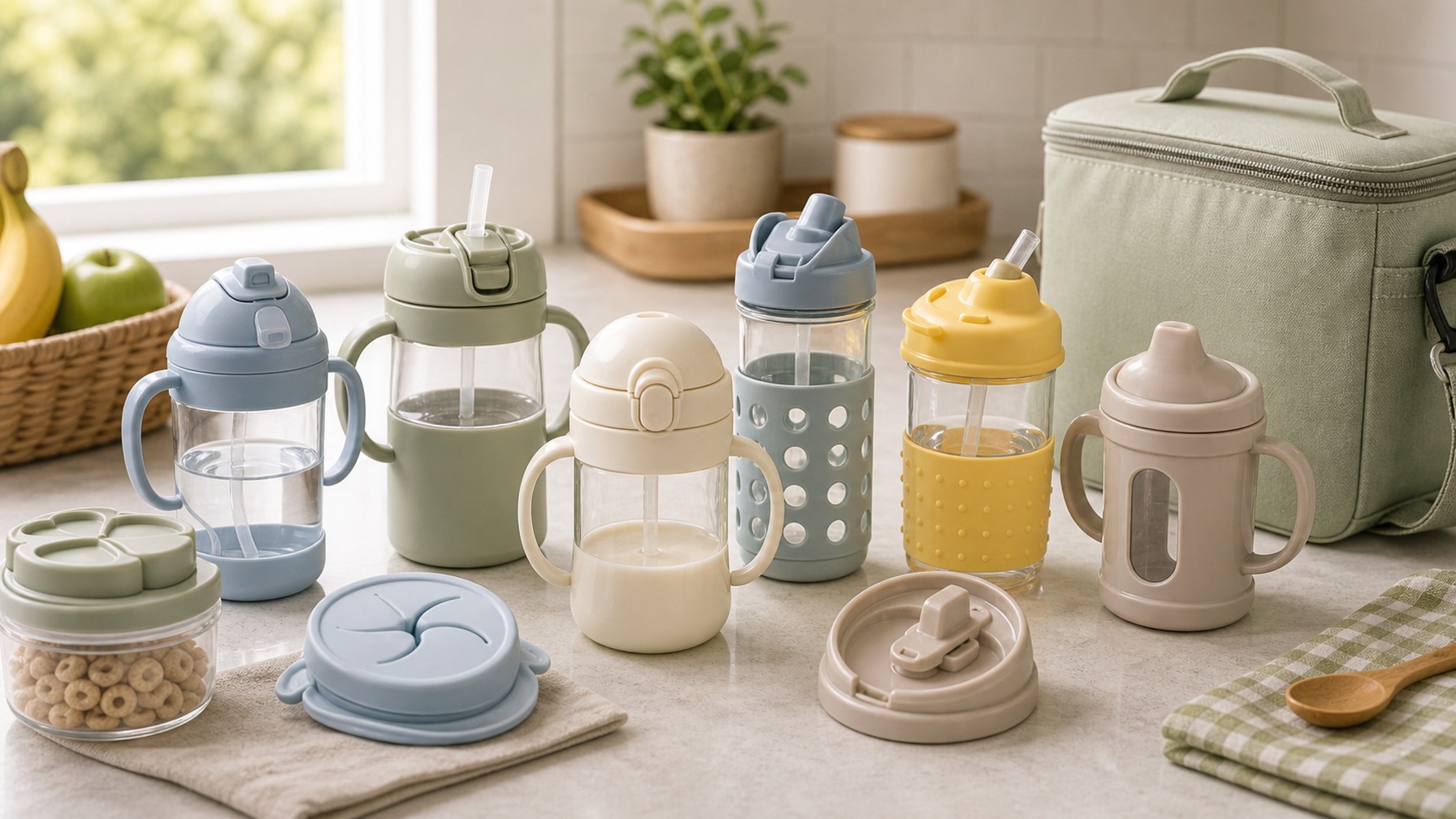 Kids Spill-Proof Cups