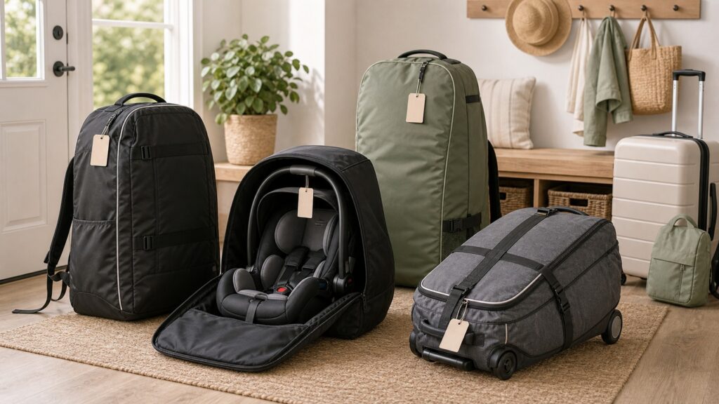 Car Seat Travel Bags hero image for Review Streets