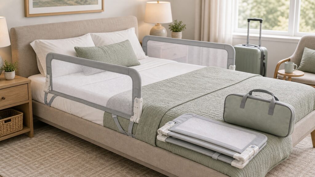Travel Bed Rails hero image for Review Streets