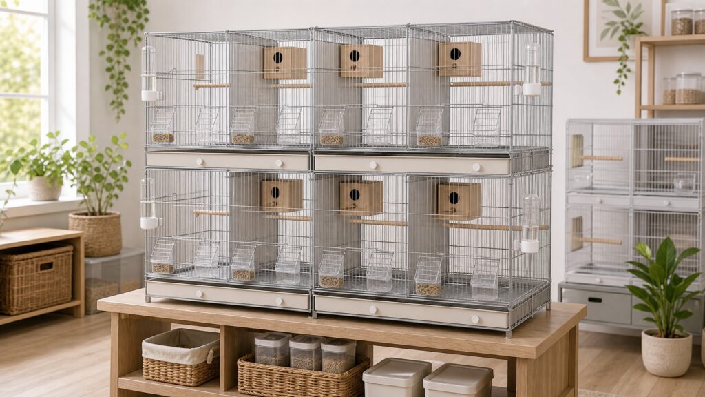Breeding Bird Cages hero image for Review Streets