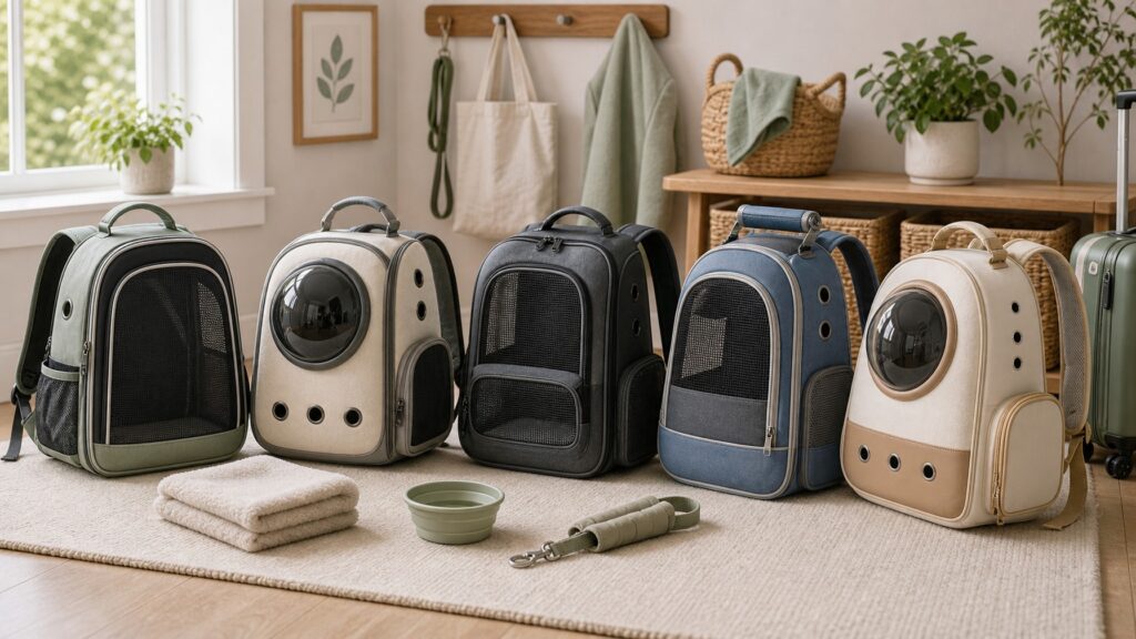 Backpack Cat Carriers hero image for Review Streets