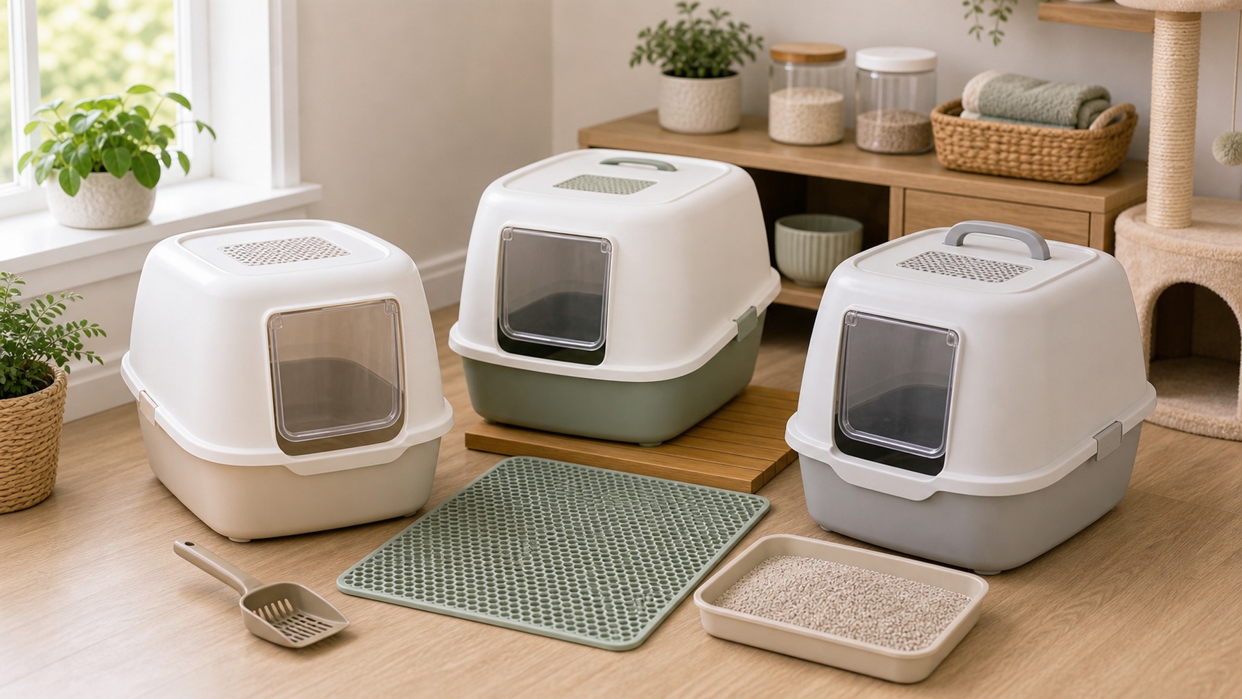 Covered Litter Boxes