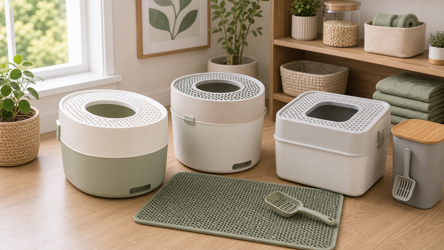 Top-Entry Litter Boxes