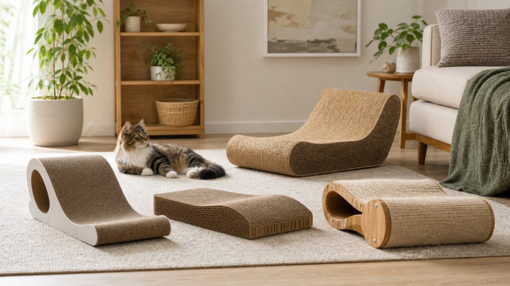 Cat Scratcher Loungers hero image for Review Streets