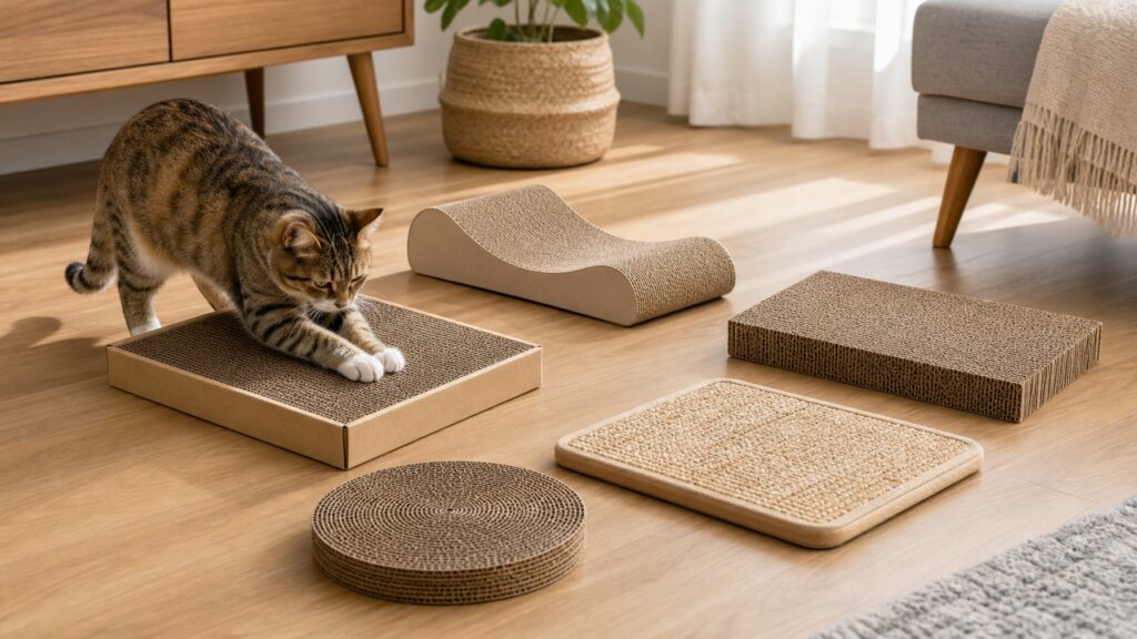 Cat Scratching Pads hero image for Review Streets