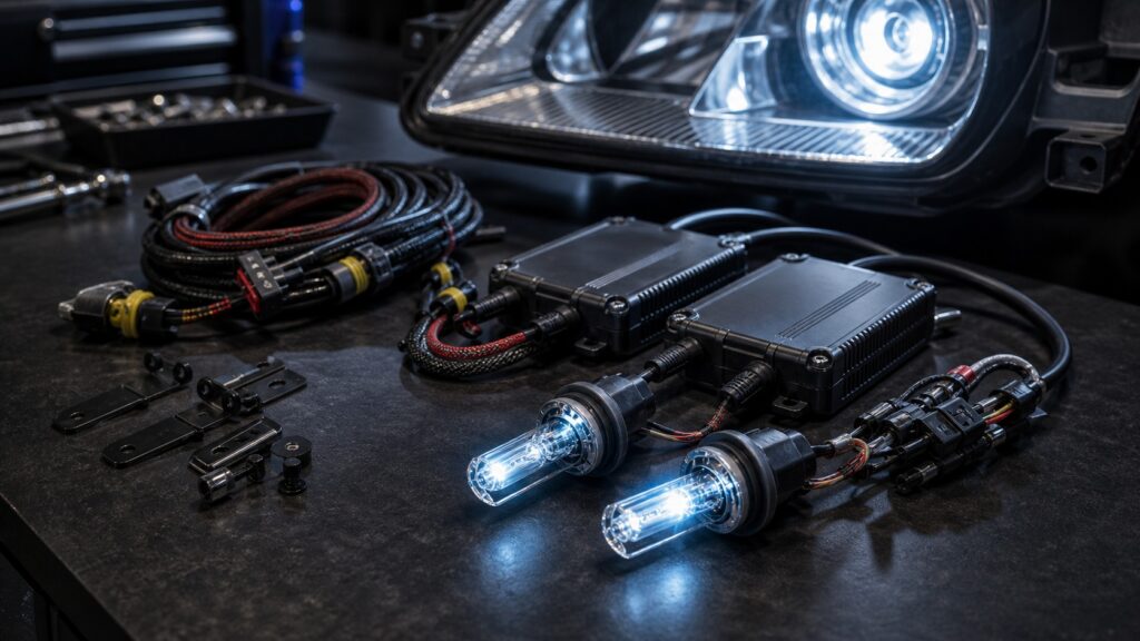 HID Headlight Kits hero image for Review Streets