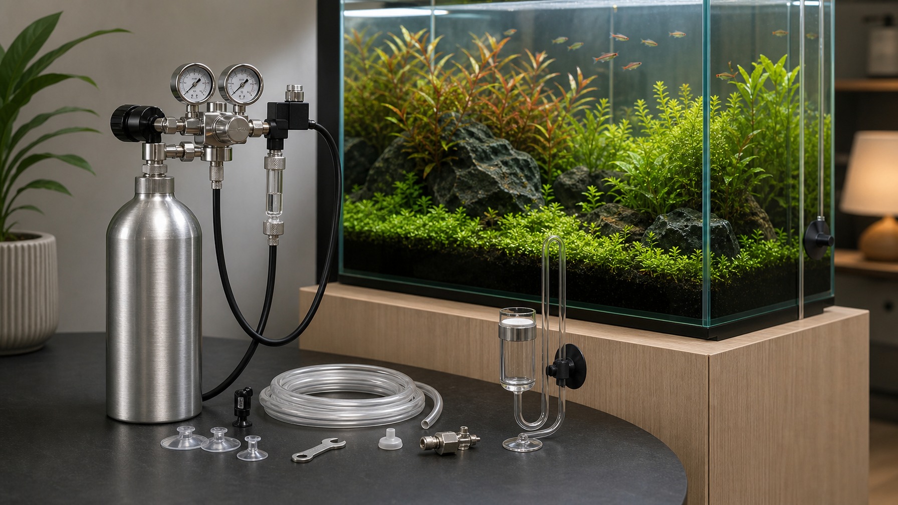 Complete Aquarium CO2 Systems