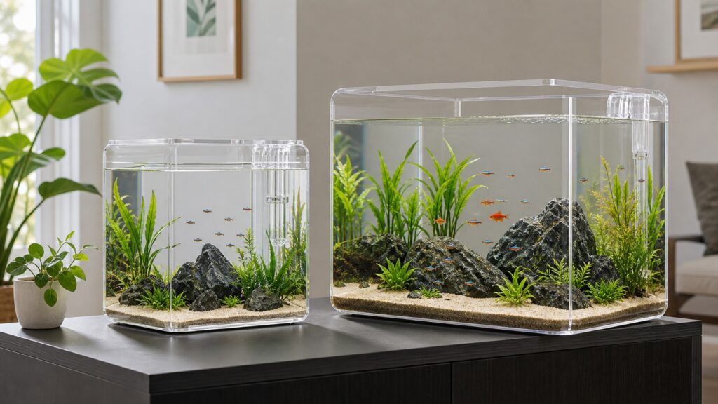 Acrylic Aquariums hero image for Review Streets