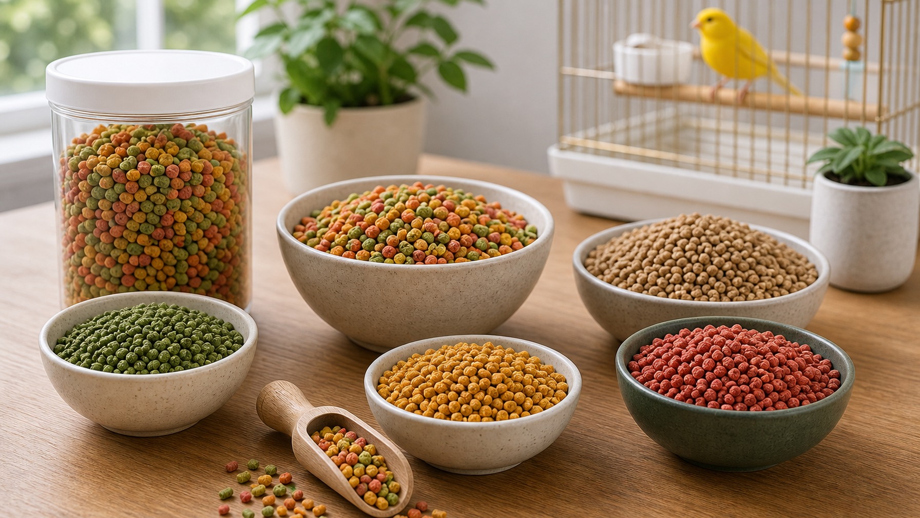 Pellet Bird Food