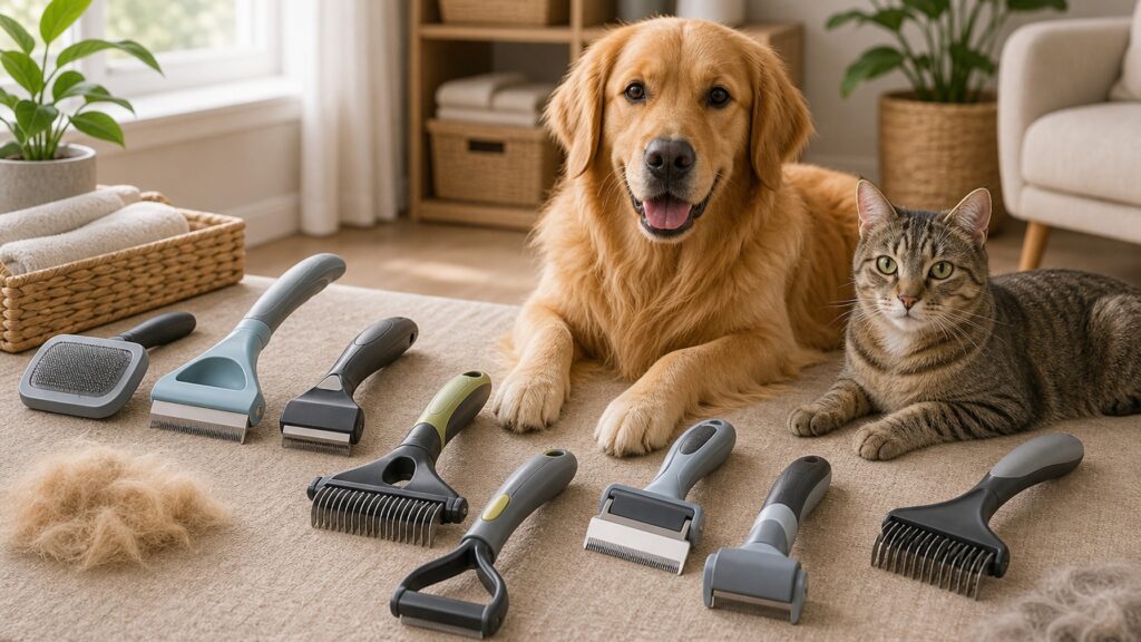 Deshedding Tools hero image for Review Streets